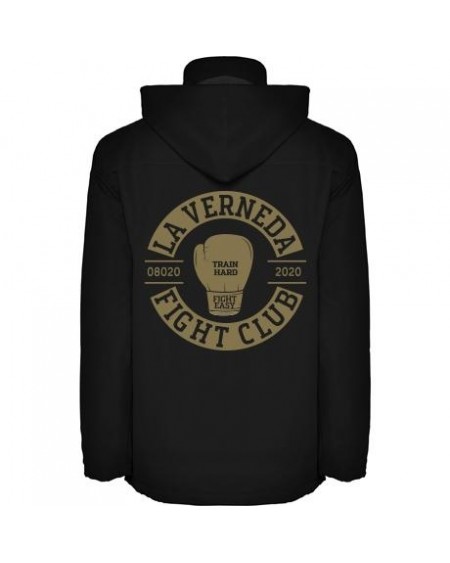 Parka negra hombre La Verneda Fight Club